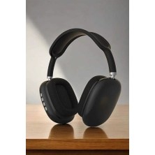 P9 Plus Kulaklık Siyah Bluetooth Bağlantılı Kulak Üstü Kablosuz Anc Özelliği Midastech