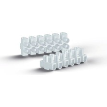 Klemsan 431022 Sk 3 Beyaz Sıra Klemens 6 Mm2 12 Sıra 50 Ad