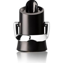 SHC4200 Vacu Vin Şampanya Kilit Ağızlı Damla Korumalı - Siyah Kutulu