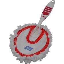 Dumles® Mikrofiber Duster Toz Leke Kir Alıcı Temizleyici Tutacaklı Temizlik Bezi Aparatı Malzemesi