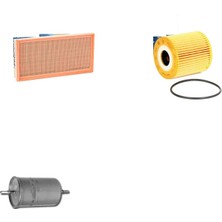 Sardes Filtre Seti Volvo S40 I 1.9 T 2.0 136 Beygir 1995-2003 3lü Hava + Yağ F. + Yakıt Filtre