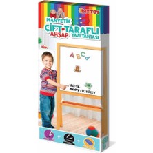 NessiWorld 2195 Ayaklı Çift Taraflı Manyetik Ahşap Yazı Tahtası