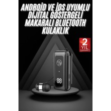 Makaralı Bluetooth Kulaklık Telefon Uyumlu Makaralı Tf Kart Girişli Güç Göstergeli Midastech