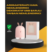 USB Bağlantılı Sessiz Çalışan LED Işıklı Nemlendirici Difüzör 200 ml Midastech