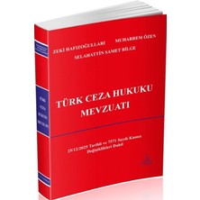 Türk Ceza Hukuku Mevzuatı