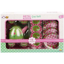 NessiWorld 02169 Metal Oyuncak Çay Takımı 15 Parça -