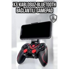 X3 Gamepad Oyun Kolu Bluetooth Bağlantılı Gamestick Android Uyumlu Midastech