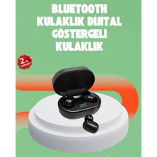 Bluetooth 5.0 Kulaklık – LED Ekranlı Şarj Kutusu Midastech