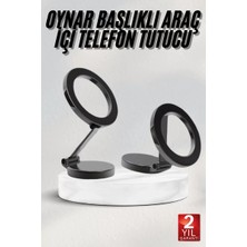 Araç Içi Telefon Tutucu Ios Uyumlu Magsafe Manyetik Mıknatıslı Midastech