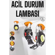 El Feneri Acil Işık Seti Tornavida Düdük Kapak Açma Kamp Lambası Midastech
