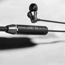 Boyun Bantlı Kablolu Kulaklık Anc Özelliği Uzun Şarj Süreli Sporcu Kulaklığı Midastech