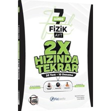 Fizipedia Yayınları Ayt Fizik 7 Günde 2x Hızında Tekrar Deneme