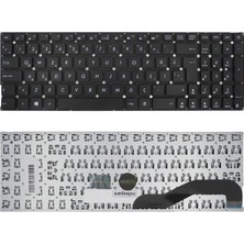 Notespare Asus Uyumlu Vivobook 15 X540UA-DM1625T, 15 X540UA-DM3033T Klavye Tr Siyah