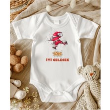 Lupi Yeni Yıl Yılbaşı Temalı Bebek Zıbın Yeni Yıl Bebek Hediye