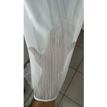 Storlant Inci Kar 600 Tül Perde | Ağır Gramajlı, 1/3 Sık Pileli, Ütü Gerektirmez L Tüm Odalara Uygun