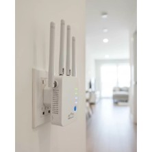 4 Antenli Wifi Güçlendirici Midastech