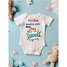 Lupi Baskılı Bebek Zıbın Çıtçıtlı Atlet Kişiye Özel Baskı