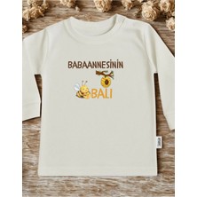 Lupi Yazılı Bebek Body Zıbın %100 Pamuk