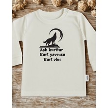 Lupi Kurt Resimli Bebek Zıbın