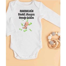 Lupi Annaneye Hediye Isimli Zıbın Annane Oluyorsun Yazılı Bebek