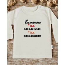 Lupi Yazılı Bebek Body Zıbın %100 Pamuk