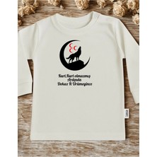 Lupi Bozkurt Yazılı Bebek Zıbın