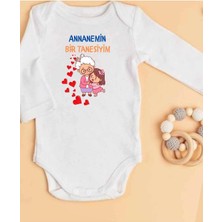 Lupi Annaneye Hediye Isimli Zıbın Annane Oluyorsun Yazılı Bebek
