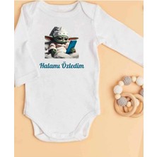 Lupi Hala Yazılı Bebek Hala Oluyorsun Halaya Hediye