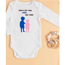 Lupi Isimli Bebek Abi Yazılı Bebek Abla Yazılı Bebek