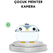 Çocuk Fotoğraf Makinesi Termal Baskılı Anında Çıktı Hd Video Kayıtlı Midastech