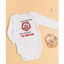 Lupi Yeni Yıl Baskılı Zıbın, Ilk Yeni Yılım Yazılı Bebek