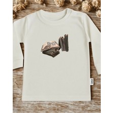 Lupi Yazılı Bebek Body Zıbın %100 Pamuk