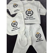 Lupi Yazılı Bebek Body Zıbın %100 Pamuk