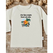 Lupi Yazılı Bebek Body Zıbın %100 Pamuk