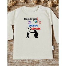 Lupi Yazılı Bebek Body Zıbın %100 Pamuk