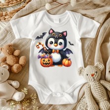 Lupi Halloween Baskılı Zıbın Isimli Bebek Zıbın Kişiye Özel Tasarımlar
