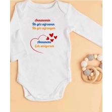 Lupi Annaneye Hediye Isimli Zıbın Annane Oluyorsun Yazılı Bebek