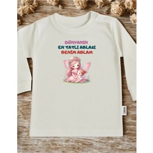 Lupi Yazılı Bebek Body Zıbın %100 Pamuk