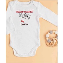 Lupi Diş Buğdayı Dişim Çıktı Yazılı Isimli Zibin Özel Bebek Ürünleri