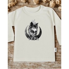 Lupi Yazılı Bebek Body Zıbın %100 Pamuk