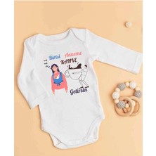 Lupi Unisex Anne Oluyorsun Baba Oluyorsun Isimli Zıbın