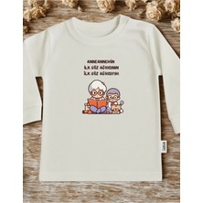 Lupi Yazılı Bebek Body Zıbın %100 Pamuk