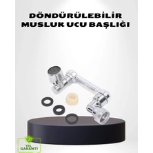1080° Dönebilen Musluk Ucu – Su Tasarruflu, Esnek ve 360° Çift Eksenli Başlık Midastech
