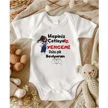 Lupi Yenge Yazılı Bebek Yengeye Hediye Bebek Hediye Amca Dayı