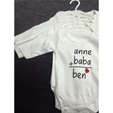 Lupi Anne Baba Yazılı Zıbın