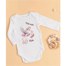 Lupi Yazılı Bebek Body Zıbın %100 Pamuk