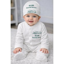 Lupi Maşallah Yazılı Bebek Tulum