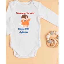 Lupi Diş Buğdayı Dişim Çıktı Yazılı Isimli Zıbın Kişiye Özel Bebek Ürünleri