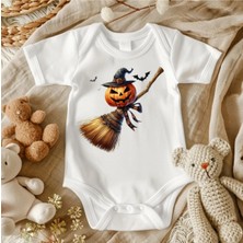 Lupi Halloween Baskılı Bebek Zıbın Isimli Bebek Kişiye Özel Tasarımlar