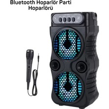 LED Parti Işıklı Bluetooth Hoparlör Midastech